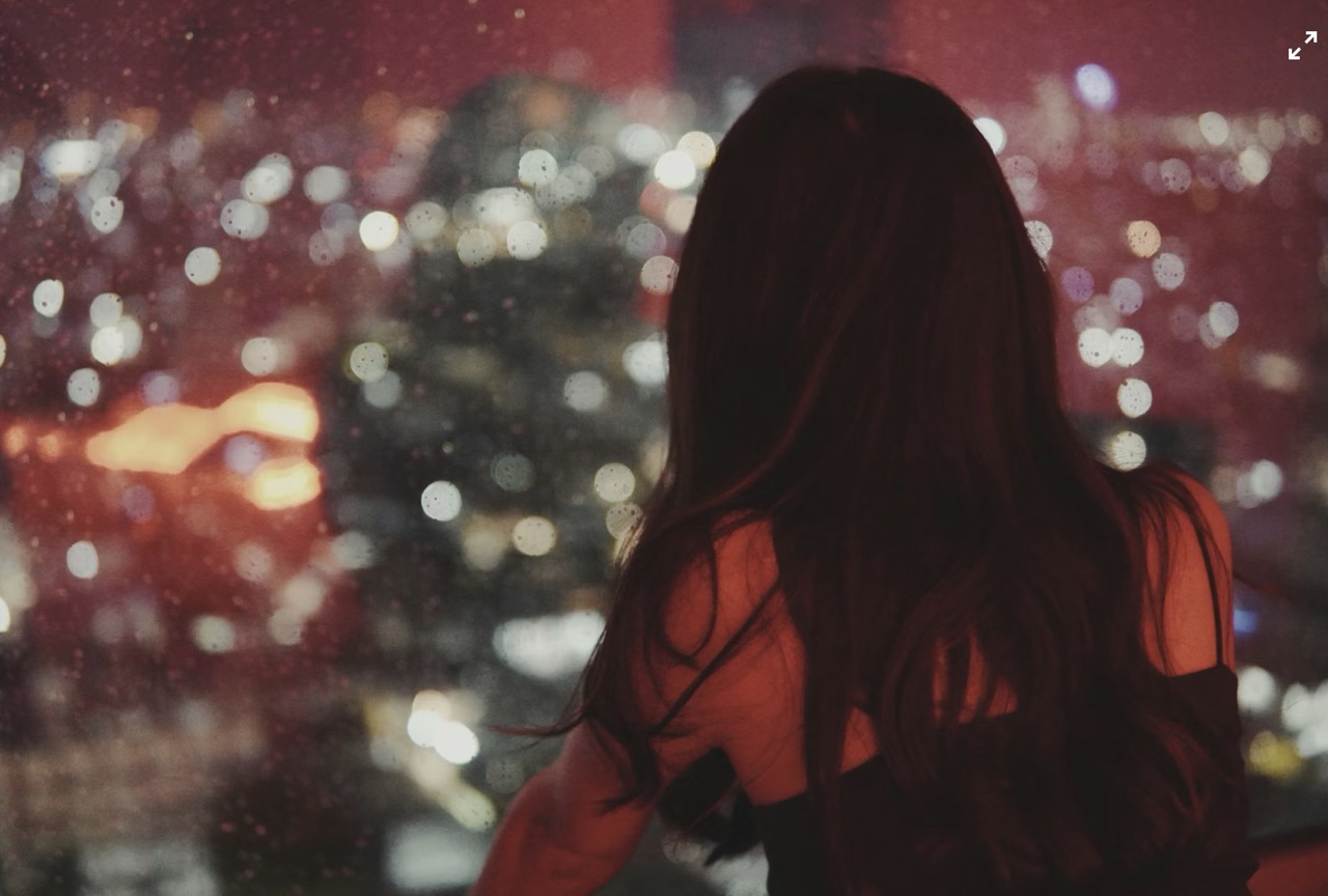 Traurigkeit Stadt Frau